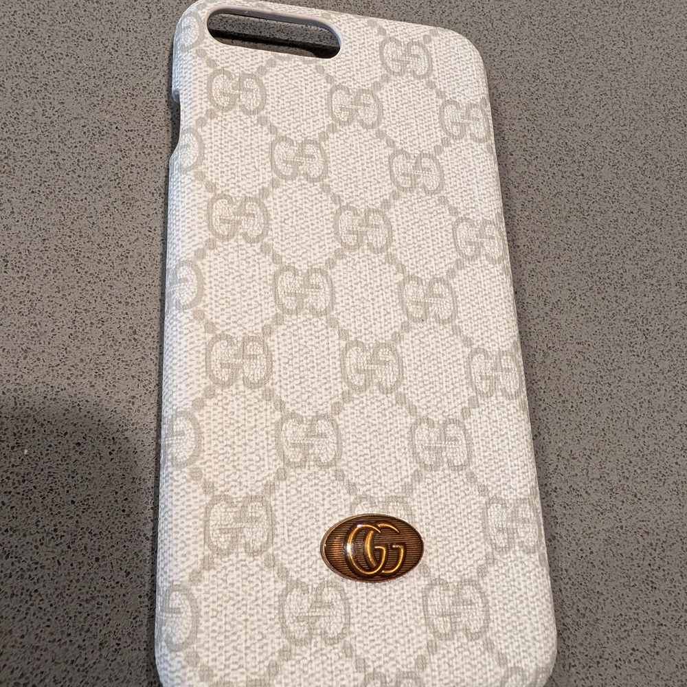 Gucci White iPhone 8 Plus Case